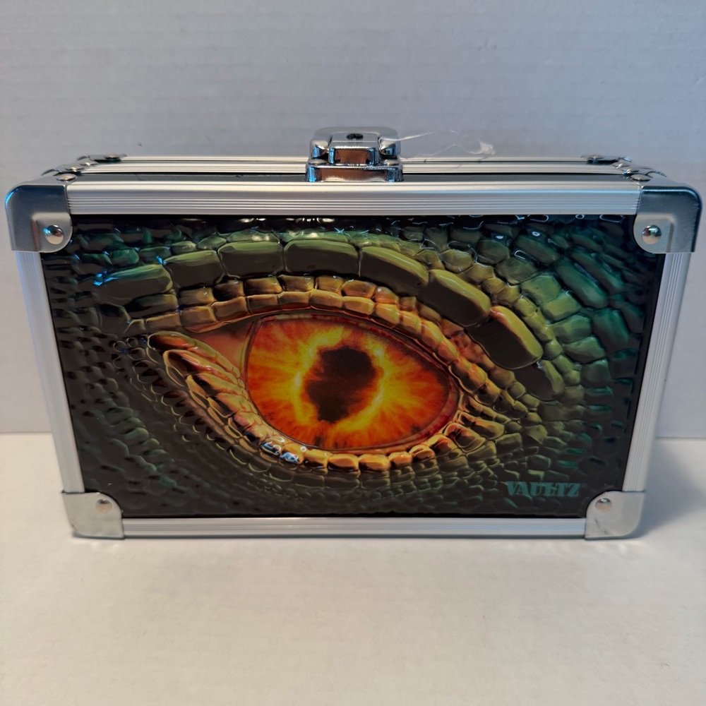 NWT VAULTZ Locked Dragon Eye Pencil or Jewelry Case